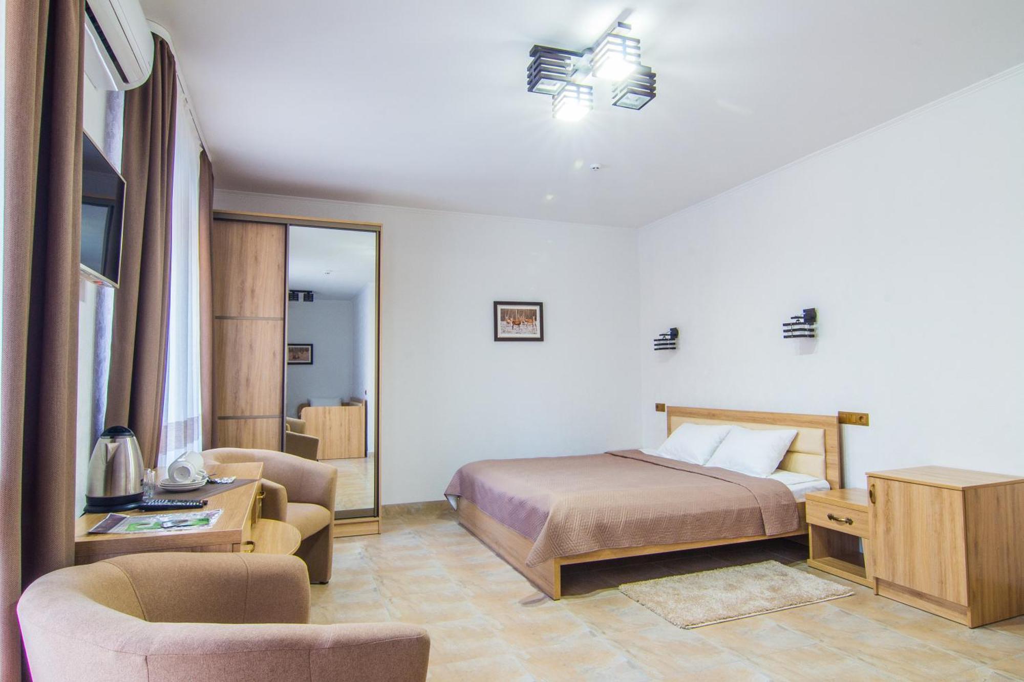 Мисливець В Комплексі "Сокіл" Hotell Susk Exteriör bild